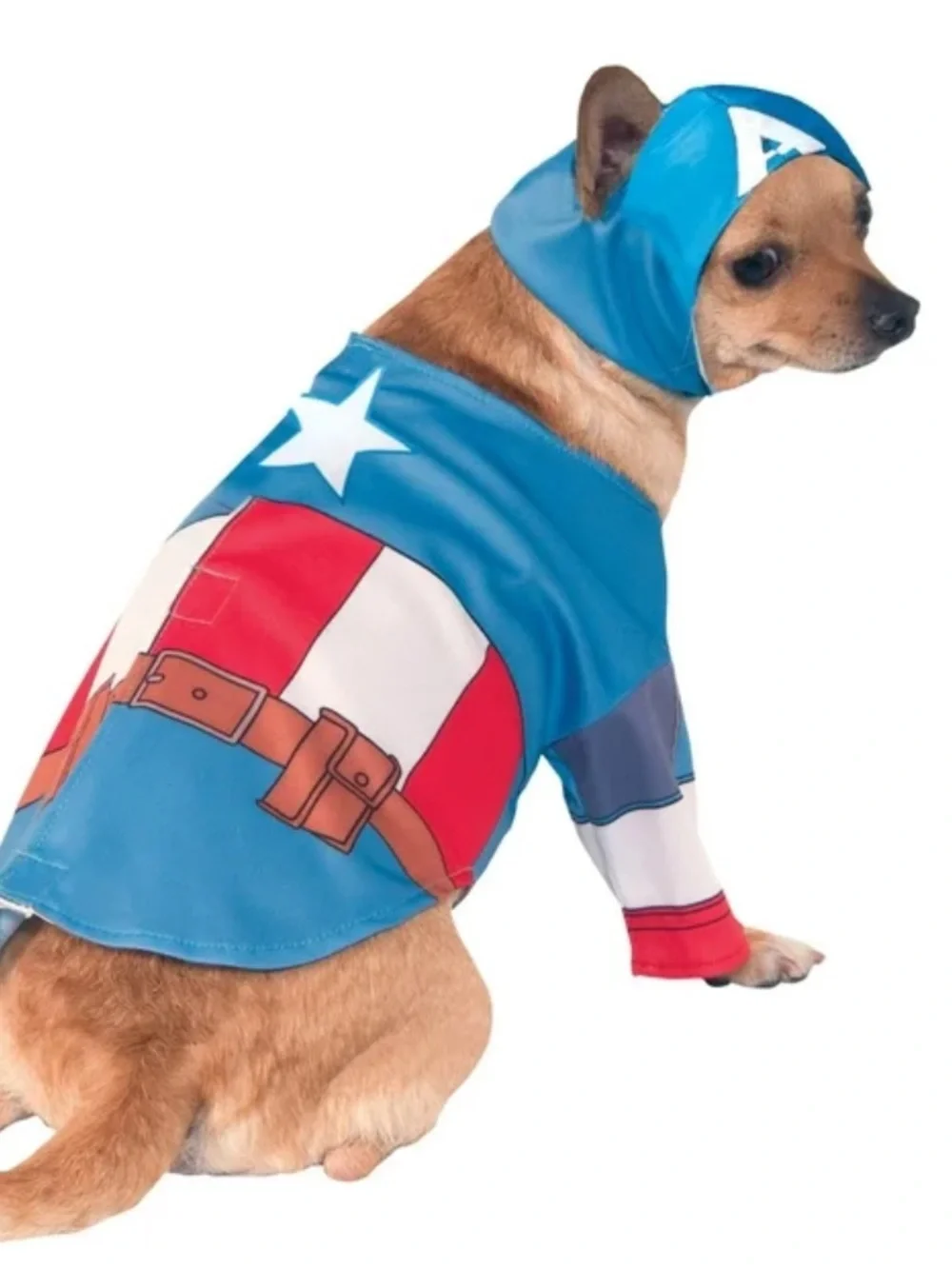 Rubies dog captain America costume Large